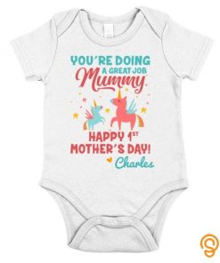 Wardrobe You're doing a great job Mummy. Happy 1st Mother's Day ! Charles Tee Shirts Saying Ideas